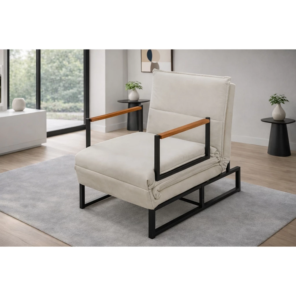 Poltrona Multifuncional Tecido Suede (Conforto E Durabilidade)