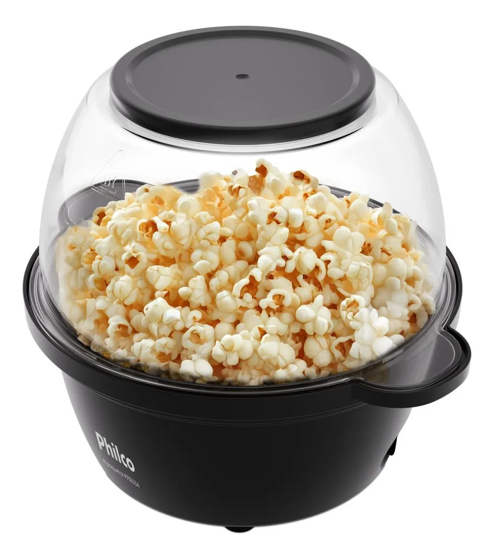 Pipoqueira Elétrica Philco 2 Em 1 Antiaderente 65g